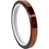 Goldpix Termal Isıya Dayanıklı - Transfer Isı Bandı 10mmx30 Metre - Kahverengi - Kapton Bant - 10mm x 33 metre