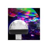 GoldPrestij Tak Çalıştır Mini Portable Magic Ball Usb Rgb Ledli Disco Topu Ufo Disko 4w Usb
