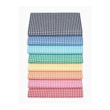GOLDRİSE, Piti Kareli Pamuk Masa Örtüsü Piknik Örtüsü Nostaljik Örtü Mavi 140X140, Mavi, 101010