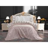 Goldroom Sırma Pudra Dantelli Pike Takımı 6 Parça - 3