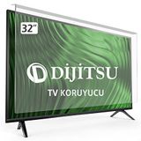 Goldscreen Dijitsu DJT32S 32 inç Uyumlu TV Ekran Koruyucu