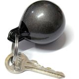 Goldsea Batmaz Anahtarlık Balon Usturmaça 6 x 4.5 cm Modeli Füme - Gri