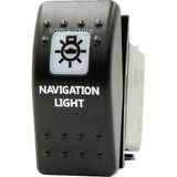 Goldsea Marin Anahtar Seyir Feneri (Navigation Ligth) Swion Carling Switch Beyaz 12-24V Kırmızı Işık