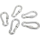 Goldsea Marine Karabina Kilitli Galvanizli 5 Adet - 5 X 50 MM