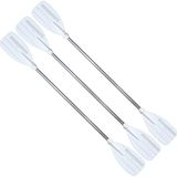 Goldsea Marine Sealux Beyaz Kano Küreği Alüminyum Malzeme Kalınlık: 2mm Ø: 32MM Boy: 200CM 3 Adet