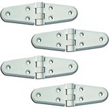 Goldsea Marine Sealux Plastik Menteşe Uzun Uzun 40x135 4 Adet - 40x135 Uzun Uzun