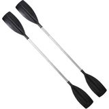 Goldsea Marine Sealux Siyah Kano Küreği Alüminyum Malzeme Kalınlık : 2MM Ø32MM Boy: 200CM 2 Adet ( Tek Parça , Katlanmaz!)