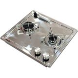 Goldsea Marine Sealux Tekne Karavan Ocak Çiftli Gömme 38X36 cm - Çiftli Ocak 38x36cm