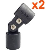 Goldsea Marine Sealux Tekne Tente Ayağı Orta Mafsal 22MM 2 Adet - Siyah