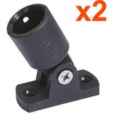 Goldsea Tekne Tente Ayağı Siyah 22MM 2 Adet
