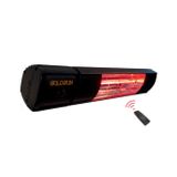 GOLDSUN AQUA PLUS 2000W KUMANDALI GÖZ YORMAYAN ELEKTRİKLİ ISITICI - SİYAH