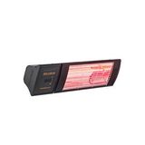 Goldsun Supra Plus 2000w Uzaktan Kumandalı Suya Dayanıklı (ip55) Duvar Tipi Dış Mekan Elektrikli Infrared Isıtıcı Siyah