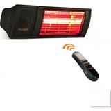 Goldsun Supra Plus Gss20p 2000 W Siyah Uzaktan Kumandalı Dış Mekan Isıtıcı