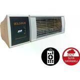 GOLDSUN SUPRA PLUS GSS20P BEYAZ 2000 W UZAKTAN KUMANDALI DIŞ MEKAN ISITICI