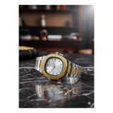 Goldwatches Lüks Erkek Çelik Kol Saati | Patek Stil Nautilus Model | Takvimli 41mm | Su Geçirmez Erkek Saati