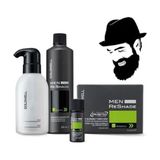 Goldwell Men Reshade 4CA 4x20 ml Siyah ve Koyu Kahve Erkek Saç Boyası