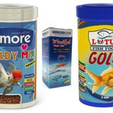 Goldy Mix Granules ve Natural 1000ml Japon Balığı Yemi, Vitamin