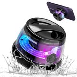 GOLECE Duş Hoparlörü Bluetooth Su Geçirmez, Taşınabilir Cep Telefonu Standı Bluetooth Hoparlör, IPX7 LED Işıklı Su Geçirmez Mini Kablosuz Hoparlör, Bluetooth 5.3 Kablosuz Stereo, Ev, Dış Mekan, Havuz