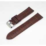 Golf 18mm Golf Marka Kahve Croco Hakiki Deri Saat Kordonu