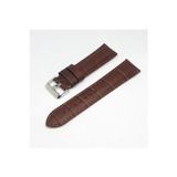 Golf 24mm Golf Marka Kahve Croco Hakiki Deri Saat Kordonu