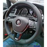 Golf 7 Jetta Passat Tiguan Polo-T-Roc F1 NOKTA ALCANTRA Dikmeli Araca Özel Direksiyon Kılıfı