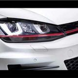 Golf 7 Mk7 2012-2018 U Led Far Gti Kırmızı
