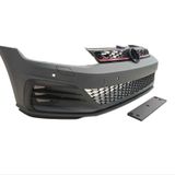 Golf 7,5 2017 2020 Içın Uyumlu Gtı Ön Tampon Ve Panjur Setı