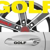 Golf Kalın Kapı Kolu Sticker Yapıştırma 8Adet