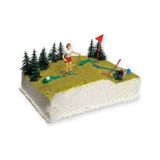 Golf Pasta Üstü Süsü Oyuncak Seti 6 Parça
