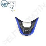 Golf R- Lıne Direksiyon Plastiği Mavi 5H0419659L (2020-2024) - Siyah - Mavi