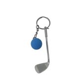 Golf Tasarımlı Anahtarlık Kolye Çanta Süsü, Standart, GOLFMAVI, Mavi, üniseks-yetişkin
