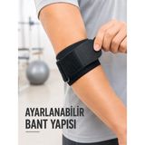 Golfçü Dirseği Bandajı Spor ve Günlük Kullanım Için Dirsek Bandı - Çok Renkli - 1