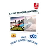 GÖLGE STOR En180cm Boy170cm Projeksiyon Perdesi Manuel Yeni Akıllı Kumaş Blackout-ışık Geçirmez 4k 8k Hd 180X170