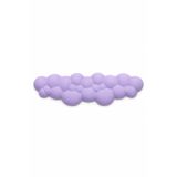 GoLite Bulut Şekilli Lila Klavye Bilek Desteği Ergonomik & Konforlu Memory Foam Kaymaz Taban Bilek Yastığı