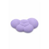 GoLite Bulut Şekilli Lila Mouse Bilek Desteği Ergonomik Konforlu Fare Memory Foam Kaymaz Masaj Yastığı