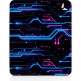 GoLite Classic - 22x18 System Gaming Oyuncu Mouse Pad Kaymaz Taban Büyük Klavye Fare Altlığı Mousepad - Adrenalin Mavi