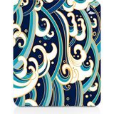 GoLite Classic - 22x18 Tsunami Gaming Oyuncu Mouse Pad Kaymaz Taban Büyük Klavye Fare Altlığı Mousepad - Yeşil - Mavi