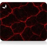 GoLite Classic - 27x23 Magma Gaming Oyuncu Mouse Pad Kaymaz Taban Büyük Klavye Fare Altlığı Mousepad - Kırmızı - Siyah