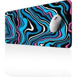 GoLite Classic - 70x30 Abstract Gaming Oyuncu Mouse Pad Kaymaz Taban Büyük Klavye Fare Altlığı Mousepad - Çok Renkli