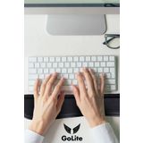GoLite Klavye Bilek Desteği Ergonomik & Konforlu Memory Foam Kaymaz Taban Bilek Yastığı