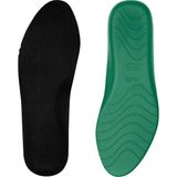 GoLite Konforlu Ayakkabı Tabanlığı, Rahat Memory Foam Hafızalı Topuk Dikeni İç Tabanlık Kemer Destekli Taban - M24 Siyah - 42 Numara