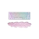 GoLite Yaprak Şekilli Klavye Bilek Desteği Ergonomik Konforlu Memory Foam Kaymaz Taban Bilek Yastığı