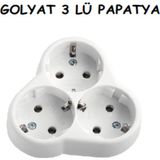 Golyat Priz Golyat 3 Lü Papatya