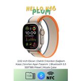 GoMarkt Hello Watch H16 Ultra Akıllı Saat 1GB/NFC/Müzik Çalar/2.02 Inch