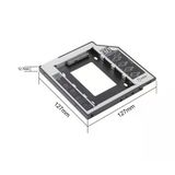 Gomax 12.7 Mm Hdd Caddy Laptop Dvd To Ssd Kutu