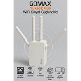 Gomax 300mbps Access Point Wi-fi Repeater 4 Anten