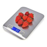 Gomax Çelik Mutfak Terazisi - Dijital Tartı 5 kg / 1 gr