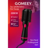 GOMEEY 2200W Profesyonel Saç Şekillendirici Fön Tarağı | Ionic+ Teknoloji, 3 Isı Kademesi
