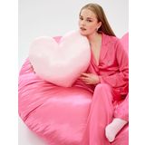 Gömlek Yaka Uzun Kollu Düğmeli Saten Pijama Takımı