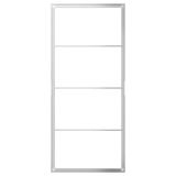 Gömme dolap için sürgü kapak iskeleti, alüminyum, 102x231 cm
